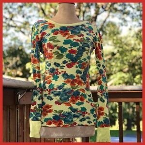 Free People Wildflower Thermal Top, Small